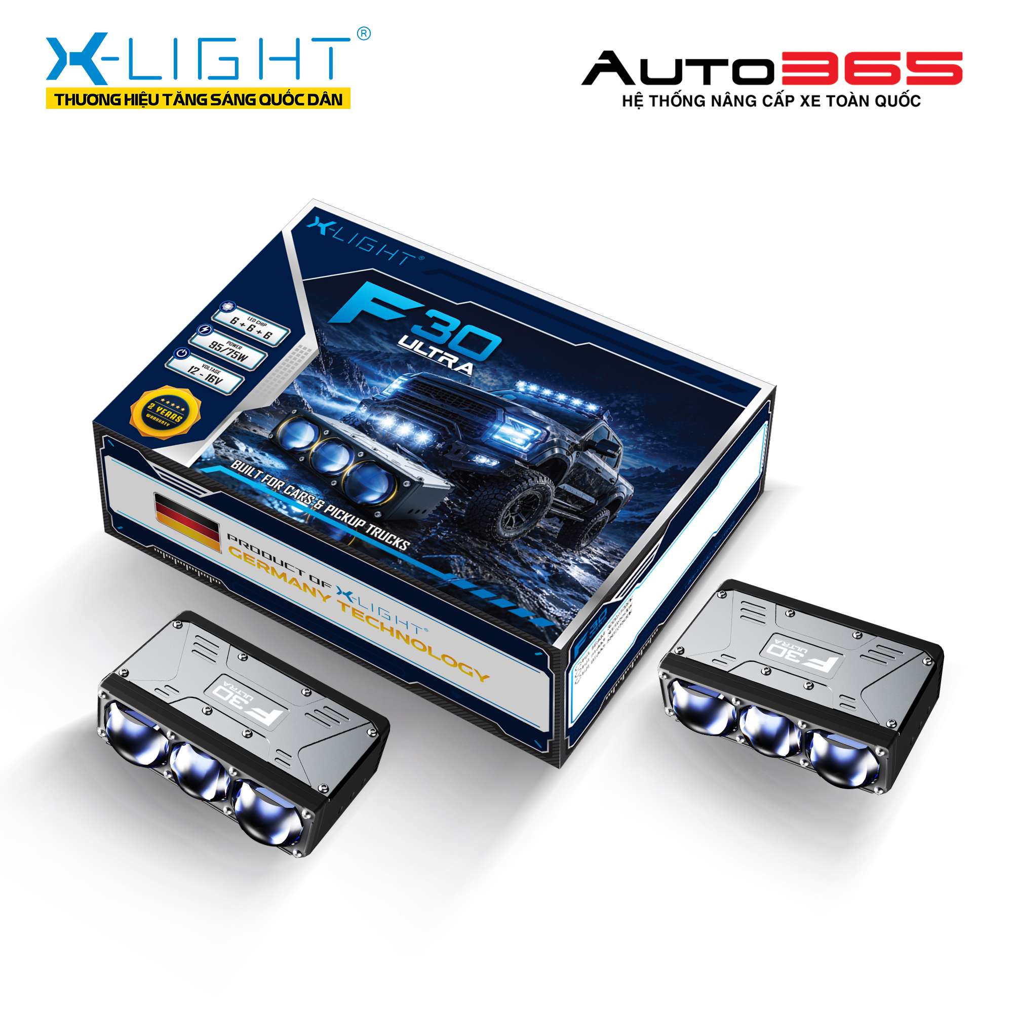 ĐÈN GẦM DẠNG RỜI X-LIGHT F30 ULTRA